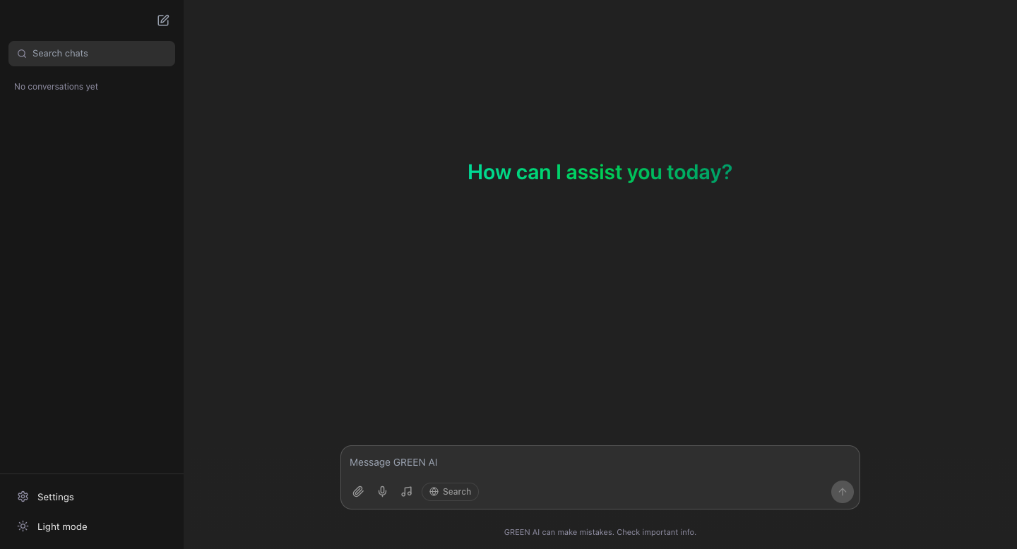 Green Ai